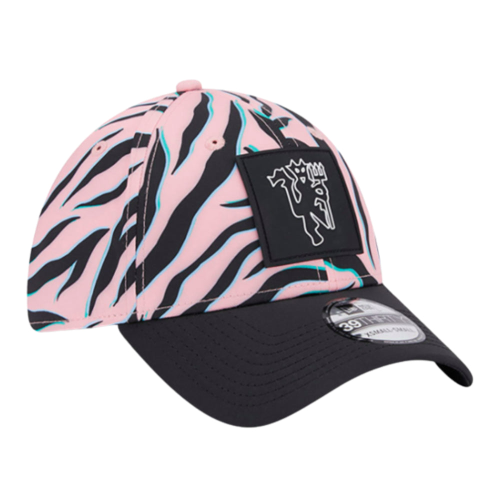 2023-2024 Manchester United All Over Zebra Print 39THIRTY Cap_2