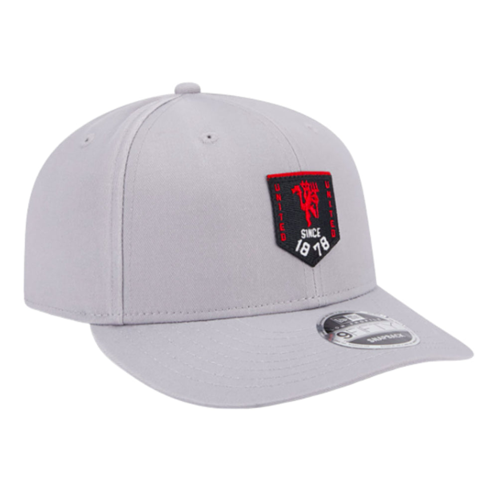 Manchester United Pennant Grey 9FIFTY Snapback Cap_3