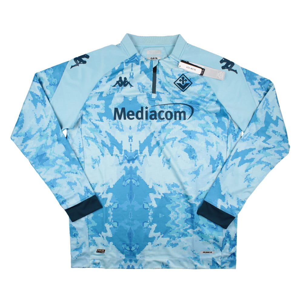2023-2024 Fiorentina Pre-Match Training Top (Blue)_0