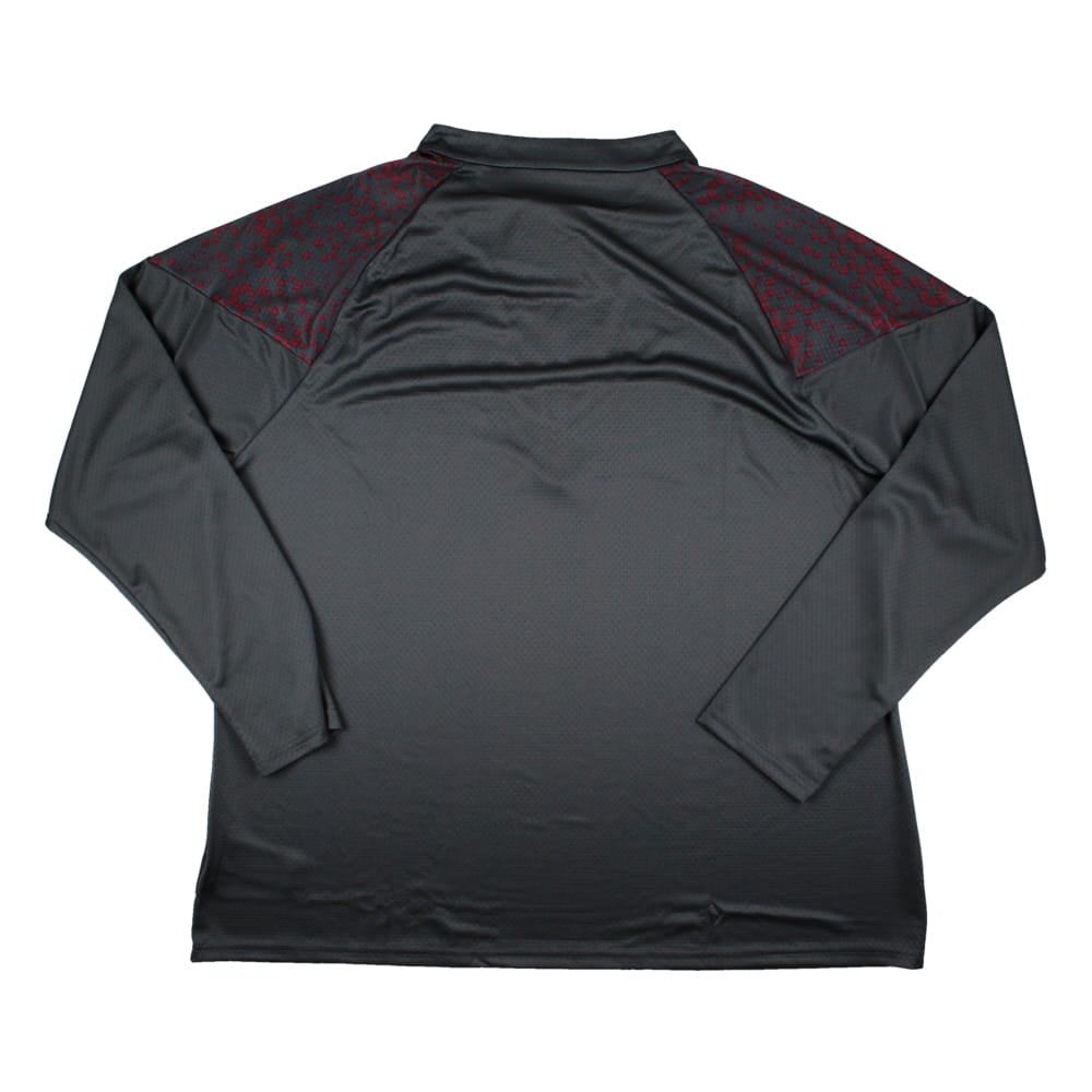 2023-2024 Man City Training Half Zip Top (Strong Grey)_1