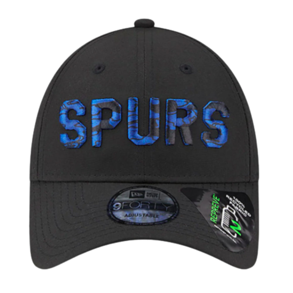 2023-2024 Tottenham Hotspur Repreve Black 9FORTY Adjustable Cap_0