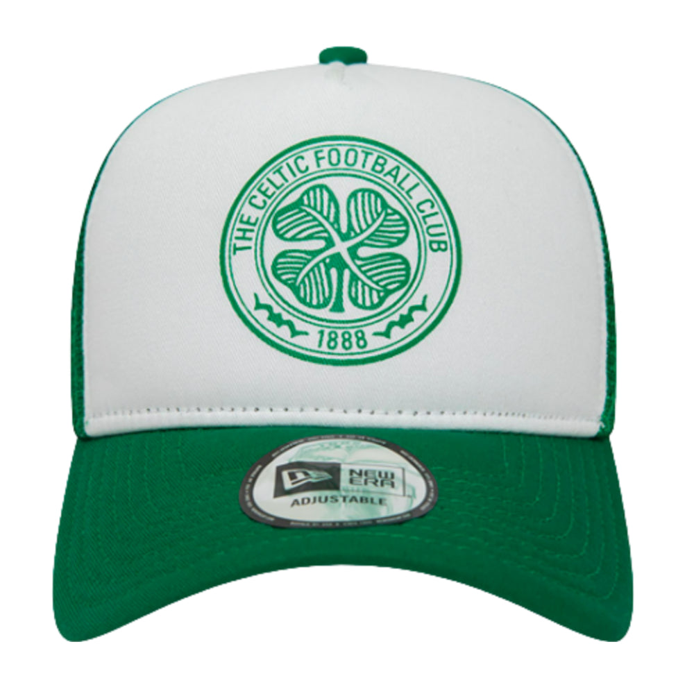 2023-2024 Celtic White A-Frame Trucker Cap_0