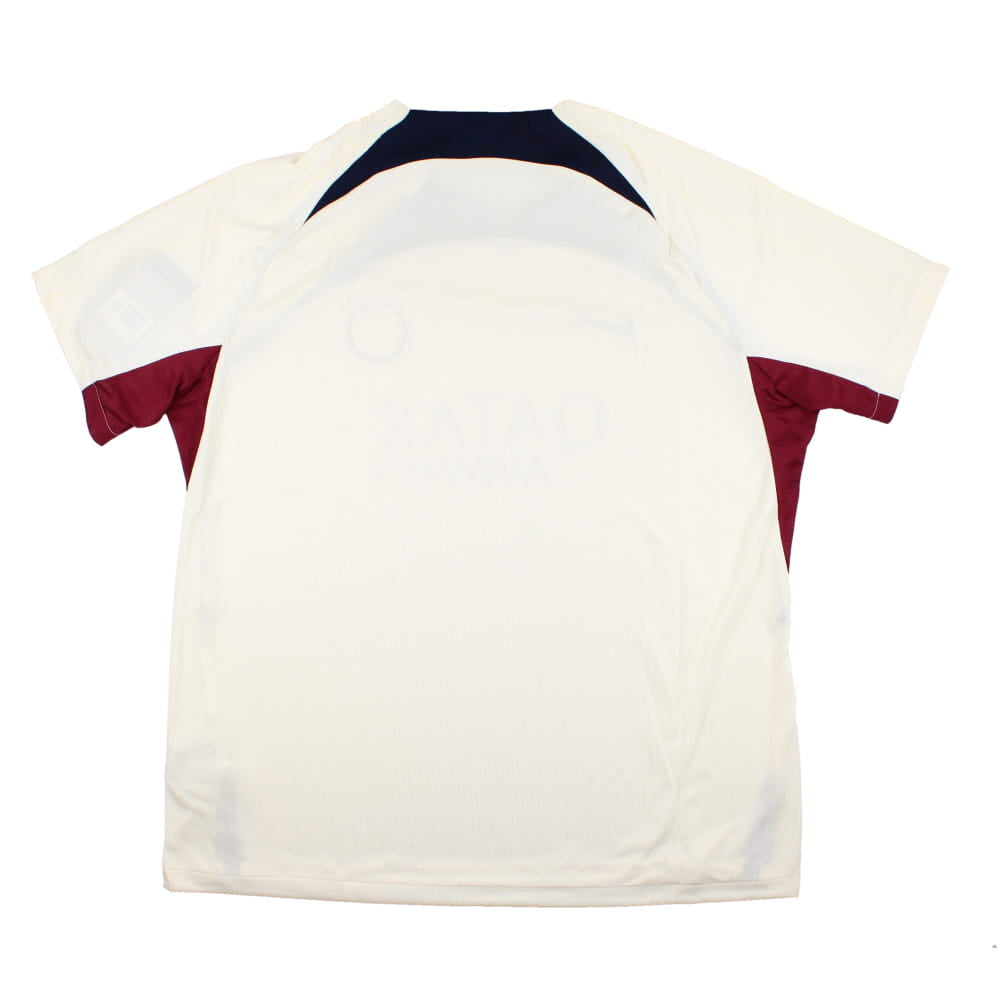 2023-2024 PSG Strike Dri-Fit Training Shirt (Cream)_1