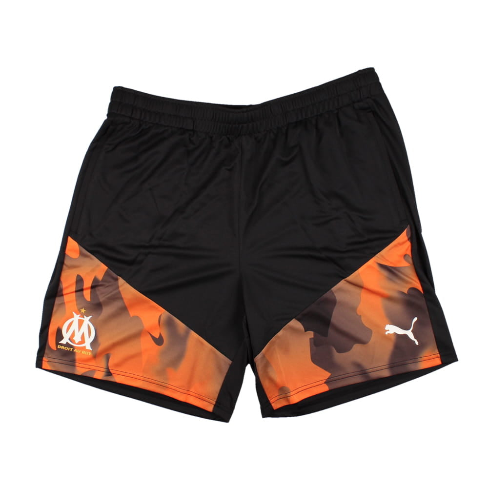 2023-2024 Marseille Training Shorts (Black)_0
