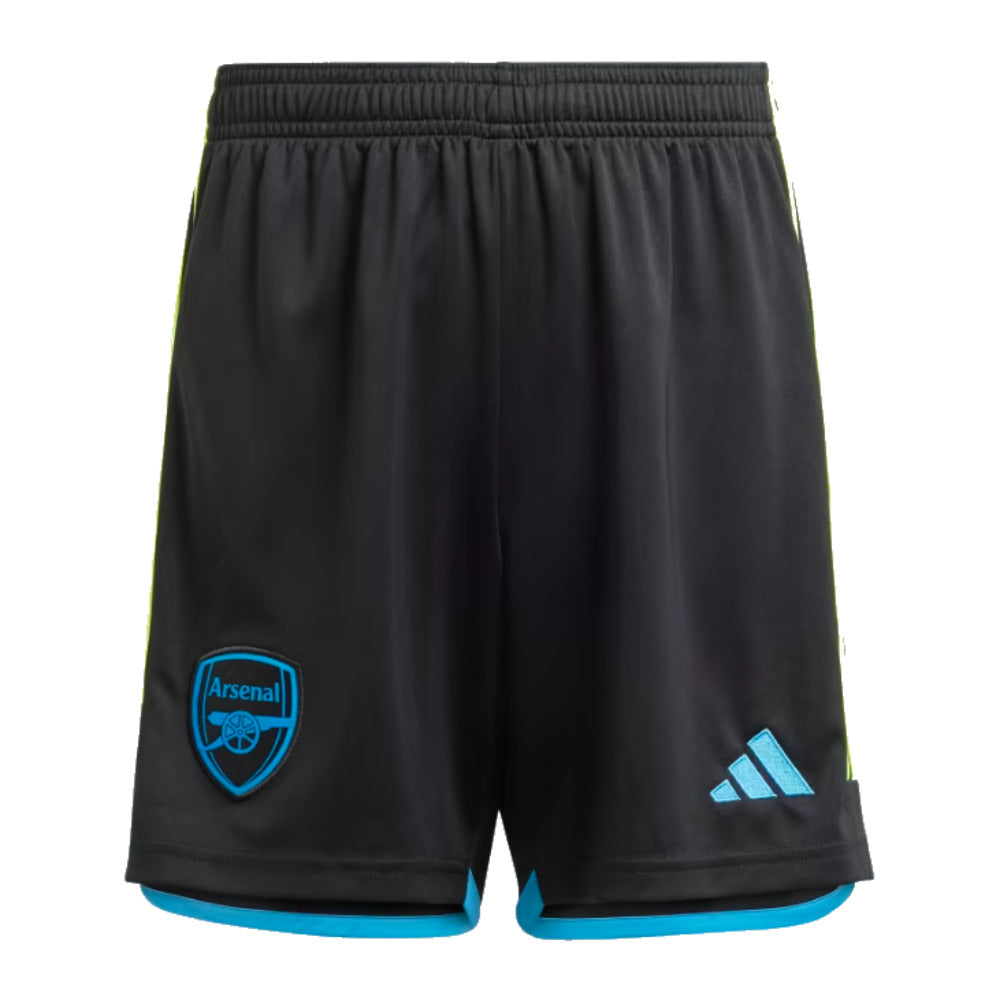 2023-2024 Arsenal Away Shorts (Black) - Kids_0