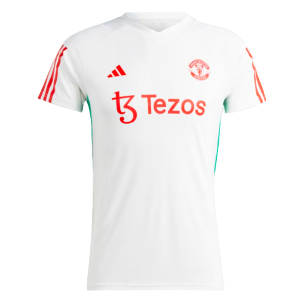 2023-2024 Man Utd Training Jersey (White) - Ladies_0
