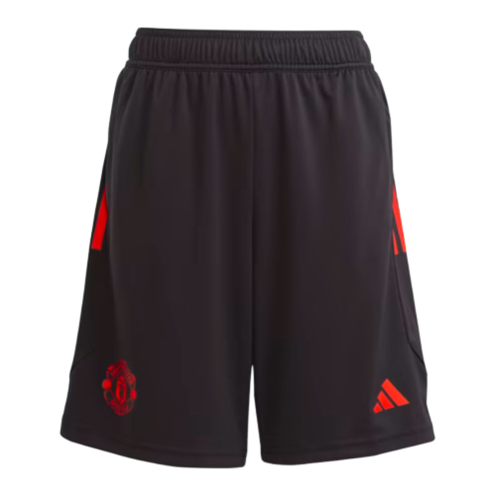 2023-2024 Man Utd Training Shorts (Black) - Kids_0