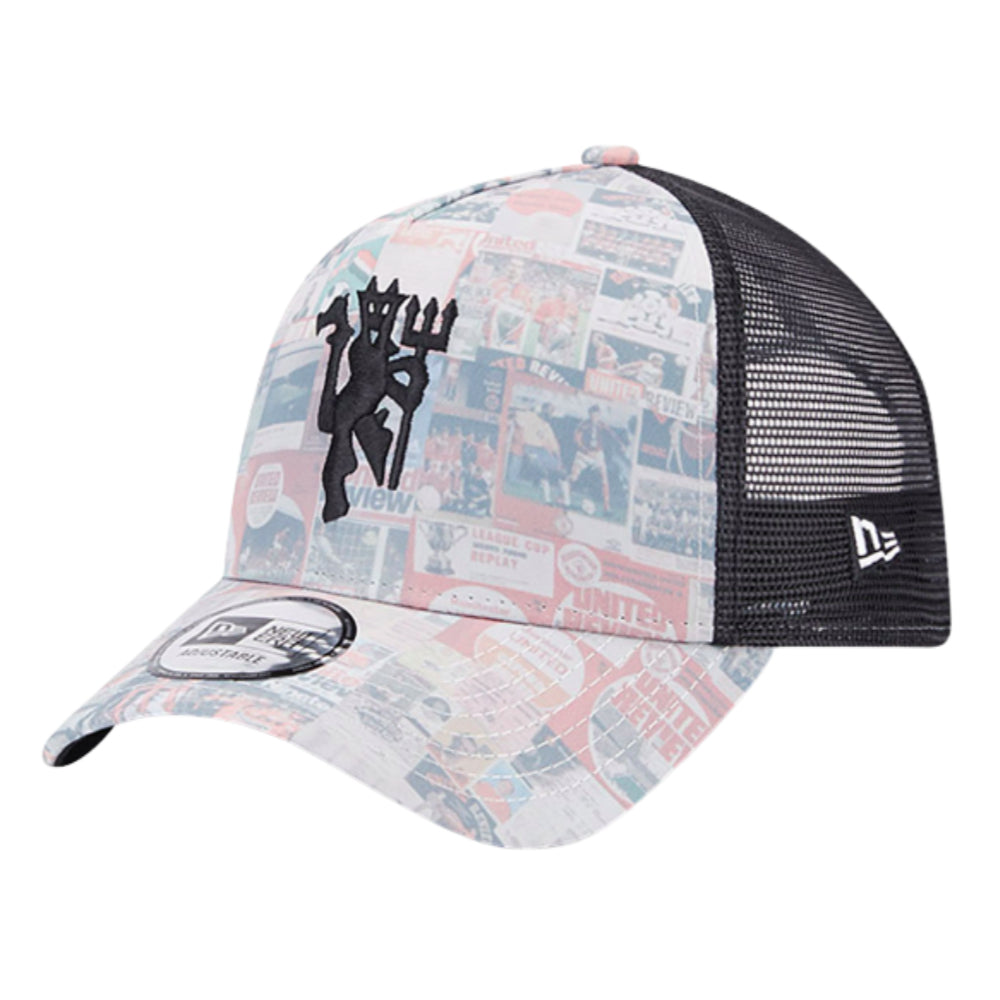 Manchester United All Over Print Trucker Cap_2