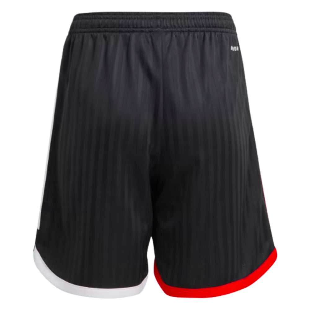 2023-2024 Fulham Home Shorts (Black) - Kids_1