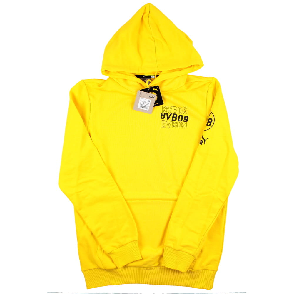 2023-2024 Borussia Dortmund FtblCore Graphic Hoody (Yellow)_0