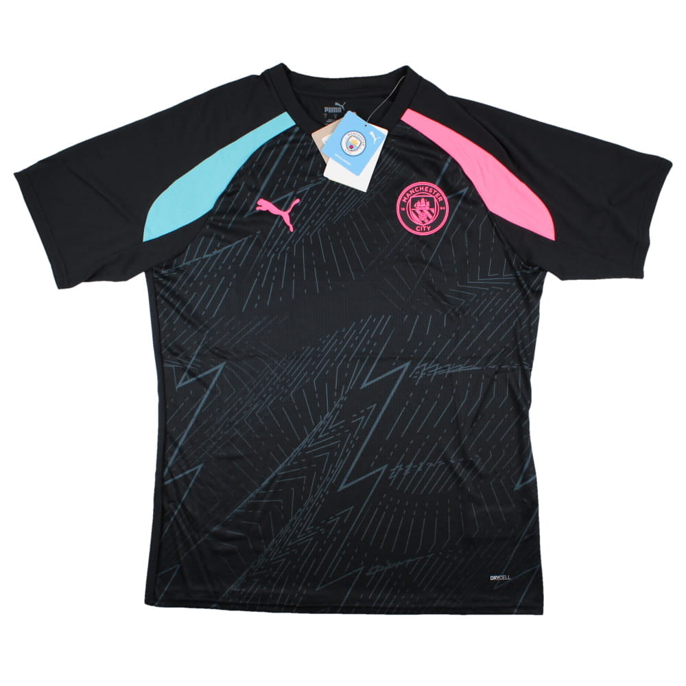 2023-2024 Man City Pre-Match Jersey (Dark Navy)_0