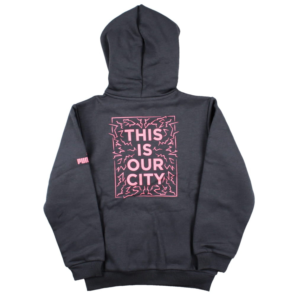 2023-2024 Man City FtblCulture Hoody (Strong Grey) - Kids_1