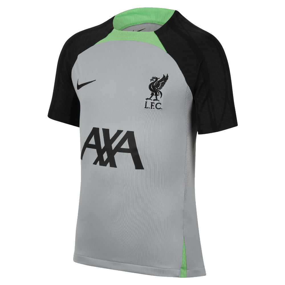 2023-2024 Liverpool Strike Dri-Fit Training Shirt (Grey) - Kids_0