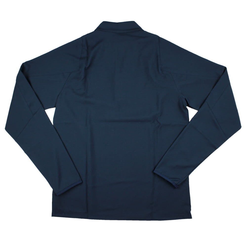 2023-2024 Lazio Pre-Match Half Zip Midlayer (Navy)_1