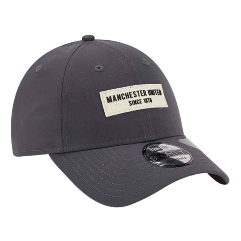 2023-2024 Manchester United Repreve 9FORTY Cap (Grey)_2