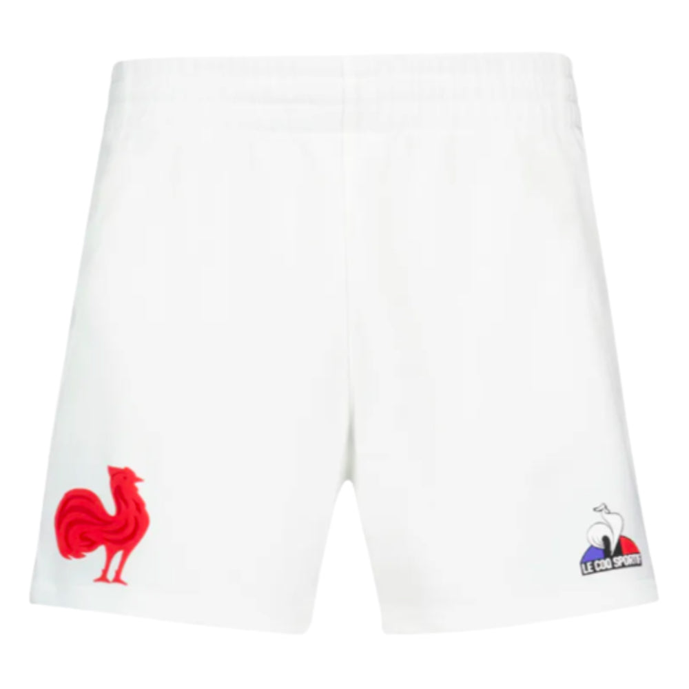 2023-2024 France Home Rugby Shorts (White)_0