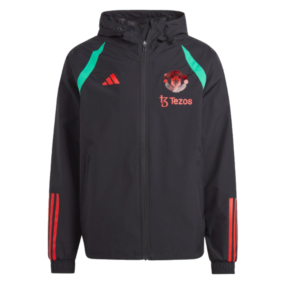 2023-2024 Man Utd Allweather Jacket (Black)_0