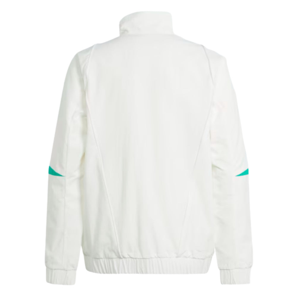 2023-2024 Man Utd Presentation Jacket (White) - Kids_1