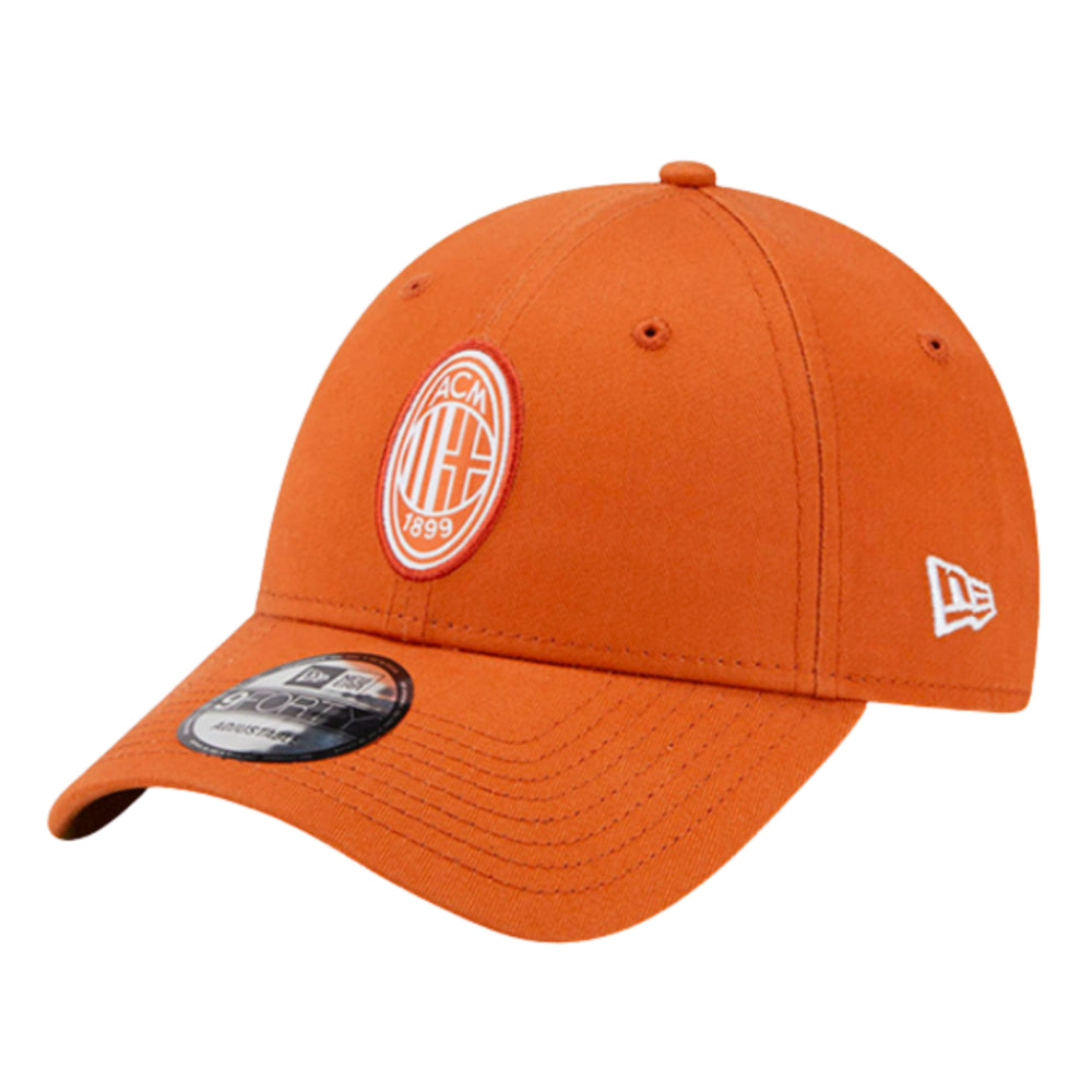 AC Milan Season 9FORTY Cap (Rust)_2