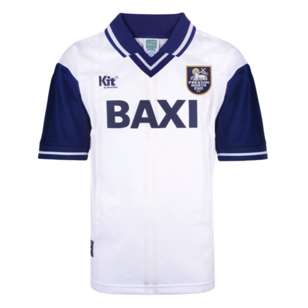 Preston North End 1996 Home Retro Football Shirt_0