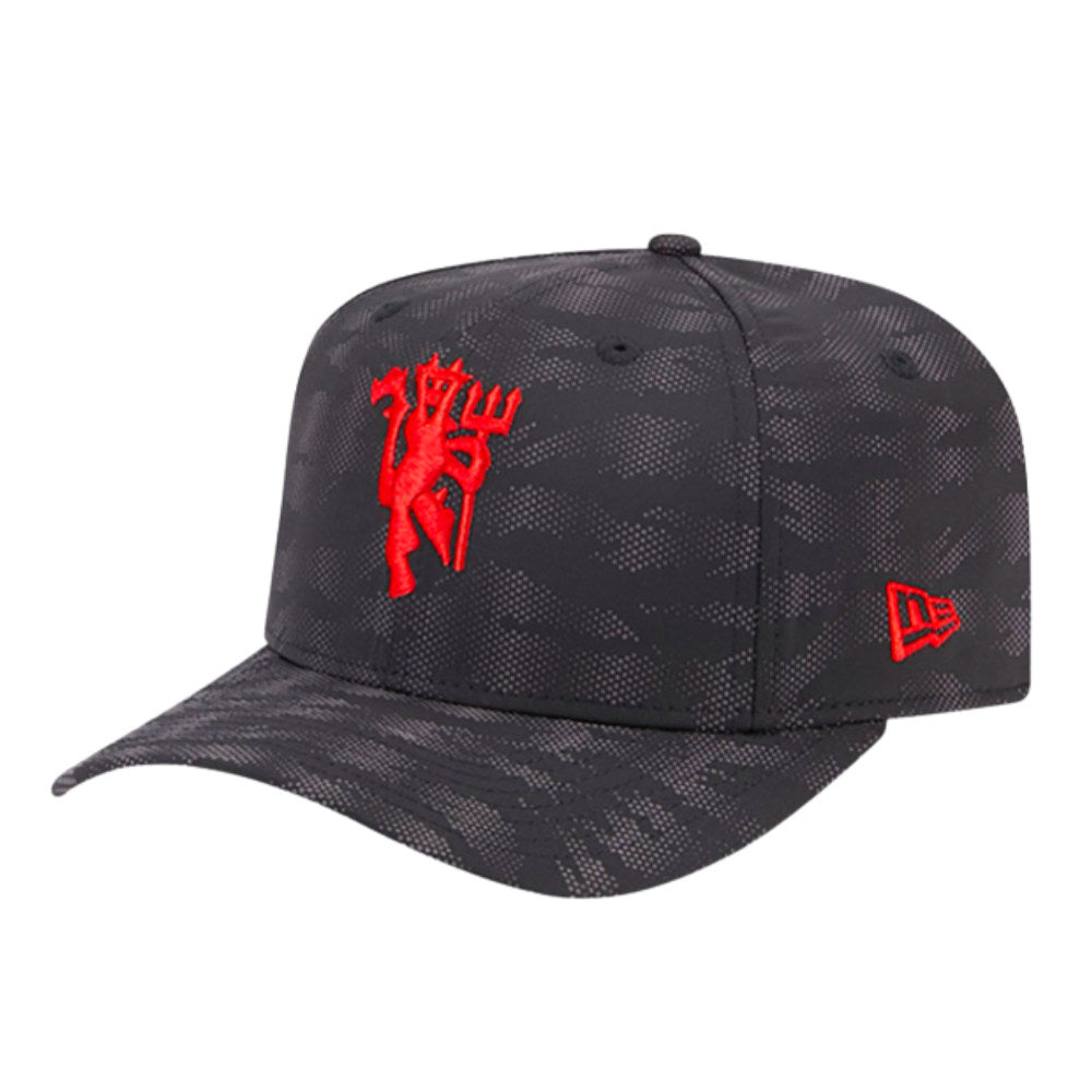 Manchester United Reflective 9FIFTY Stretch Snap Cap (Black)_3