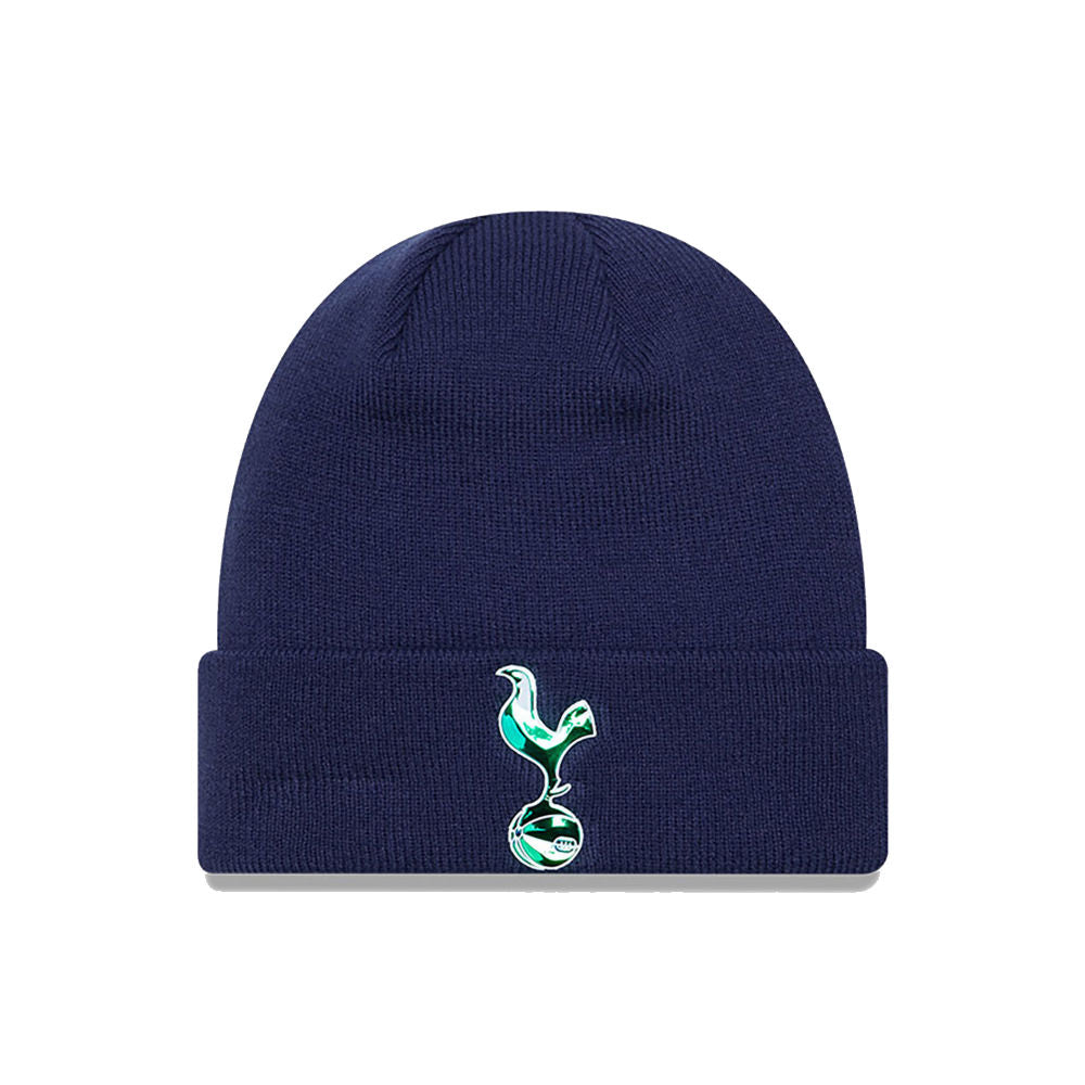 Tottenham Iridescent Cuff Beanie (Navy)_0