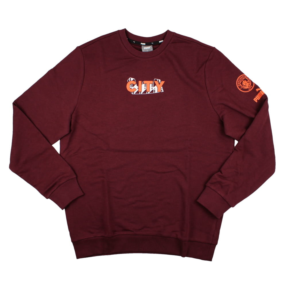2023-2024 Man City FtblCore Graphic Crew Sweat (Aubergine)_0