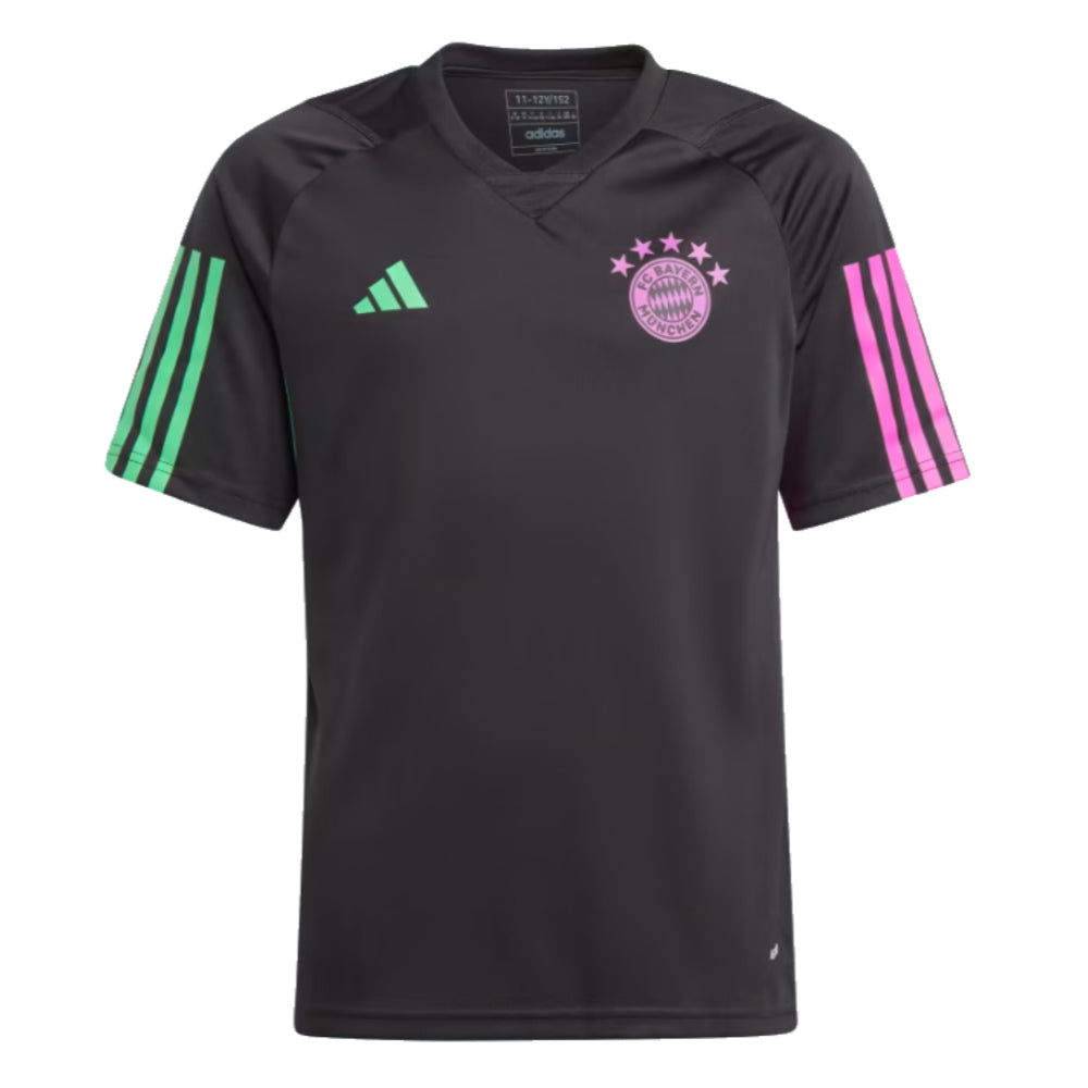 2023-2024 Bayern Munich Training Shirt (Black) - Kids_0