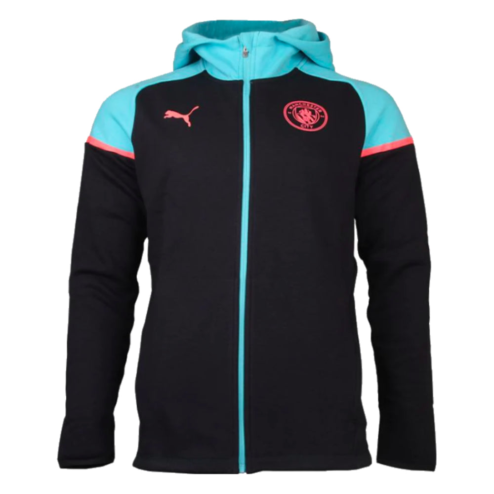 2023-2024 Man City Casuals Hooded Jacket (Dark Navy)_0