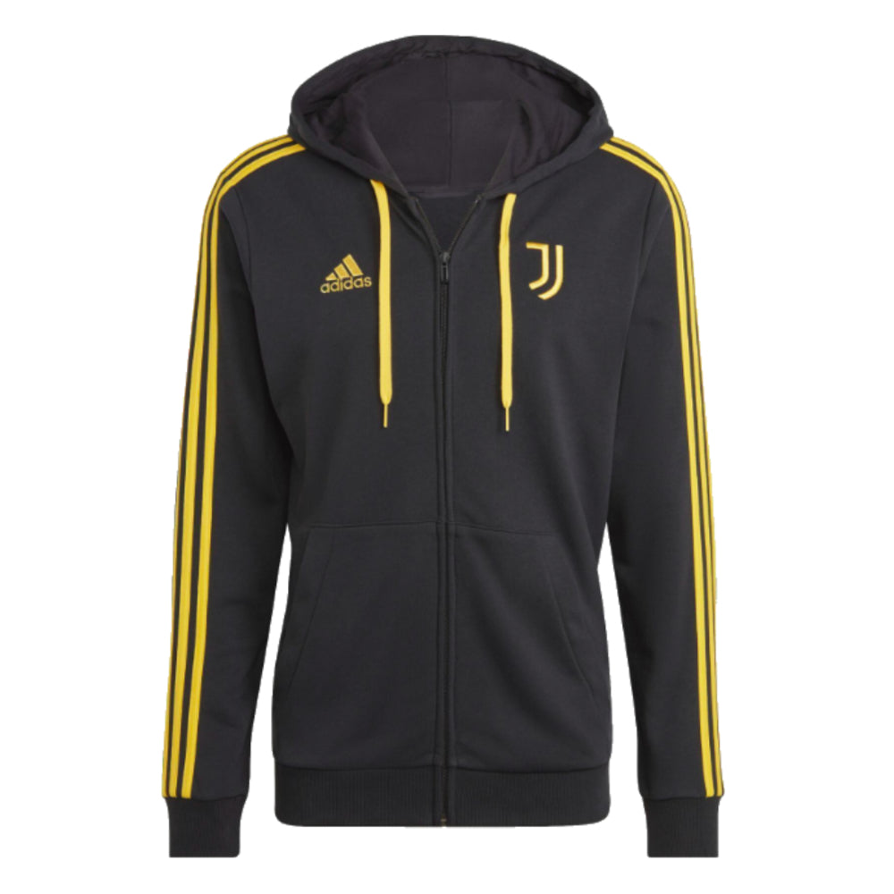 2023-2024 Juventus DNA Full Zip Hoody (Black)_0