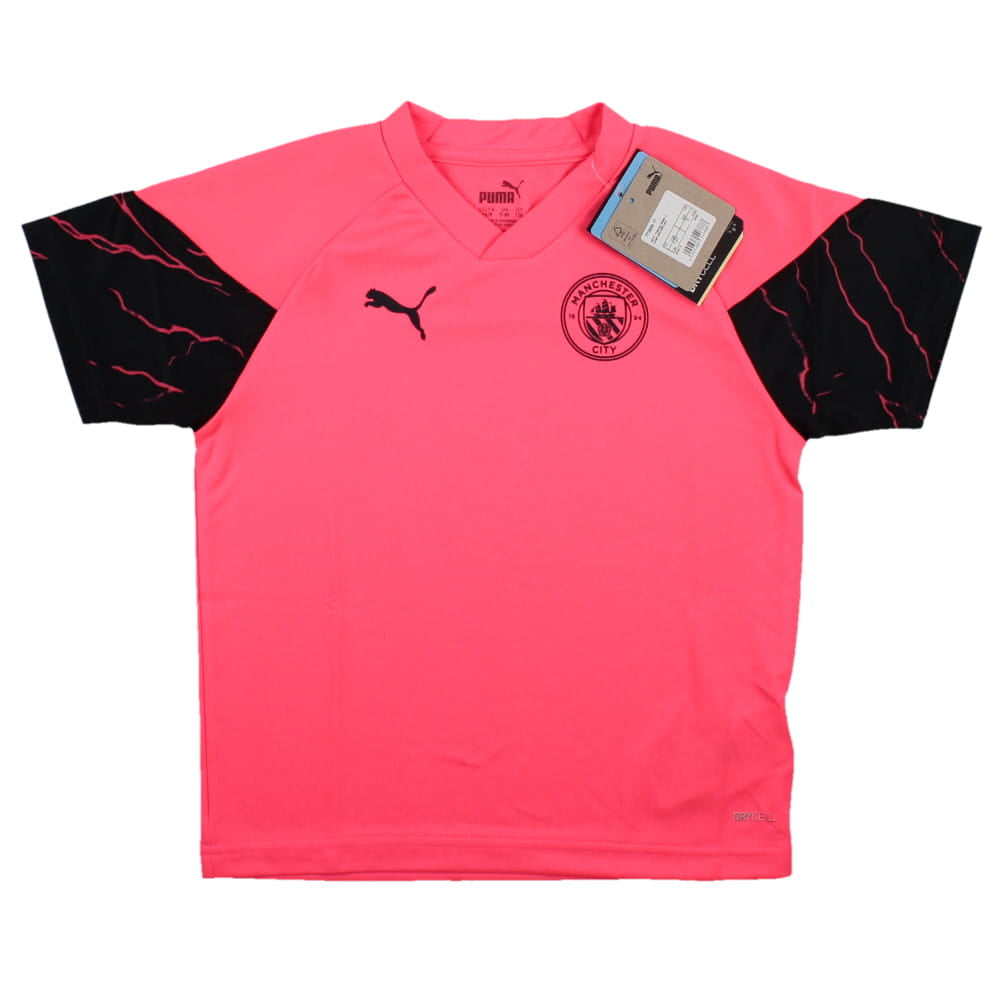 2023-2024 Man City Training Jersey (Sunset Glow) - Kids_0