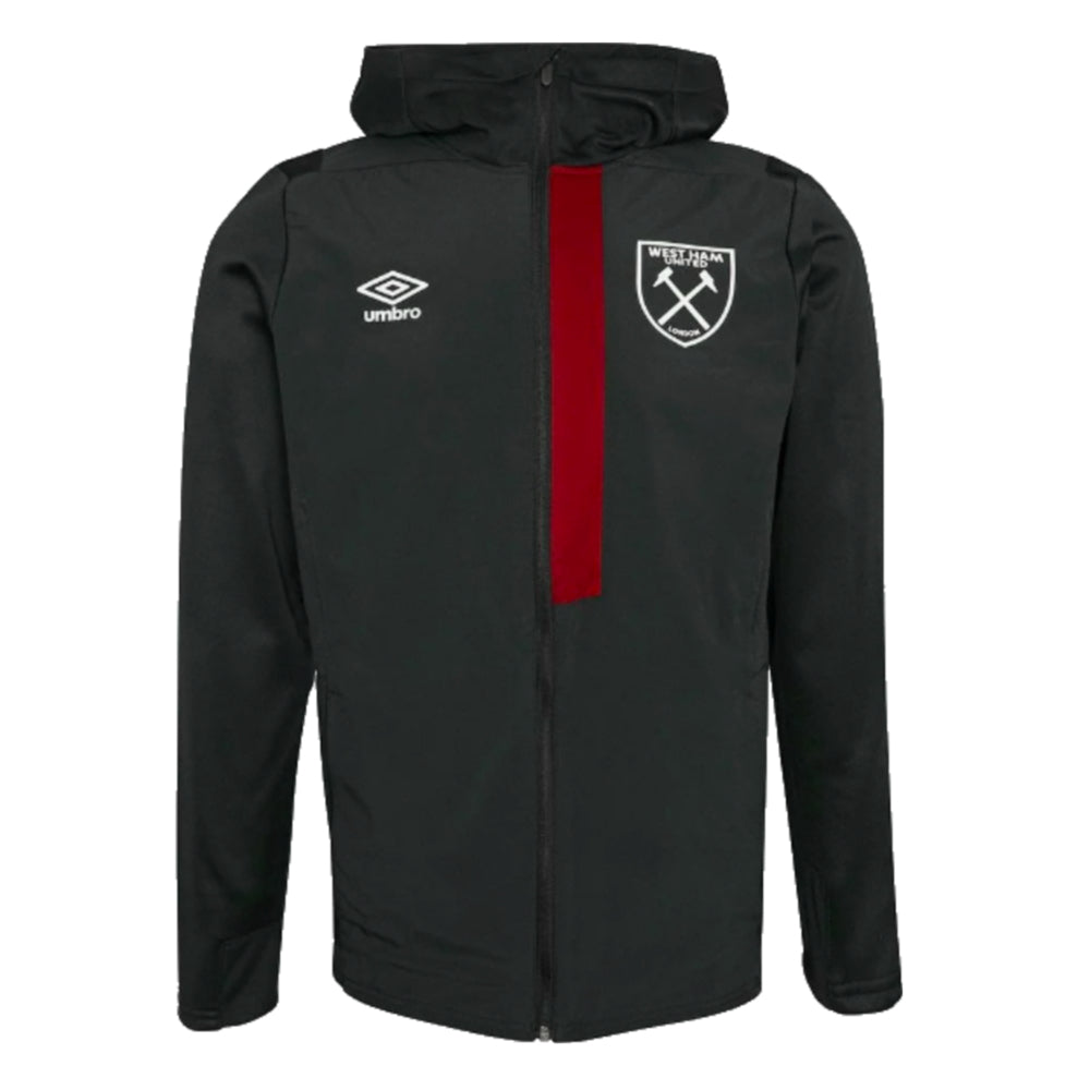 2023-2024 West Ham Hooded Jacket (Black)_0