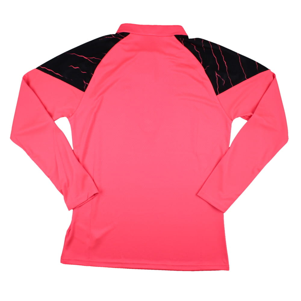 2023-2024 Man City Training Half Zip Top (Sunset Glow)_1