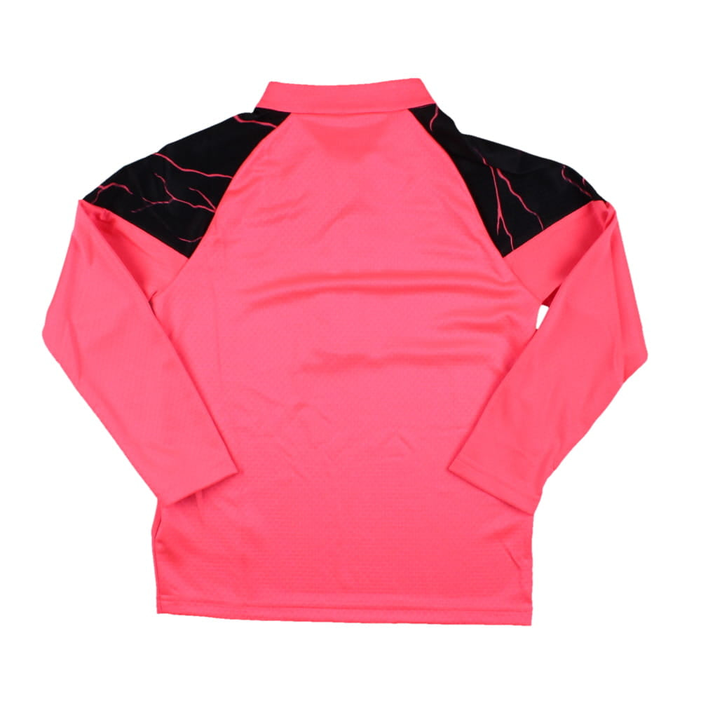 2023-2024 Man City Training Half Zip Top (Sunset Glow) - Kids_1