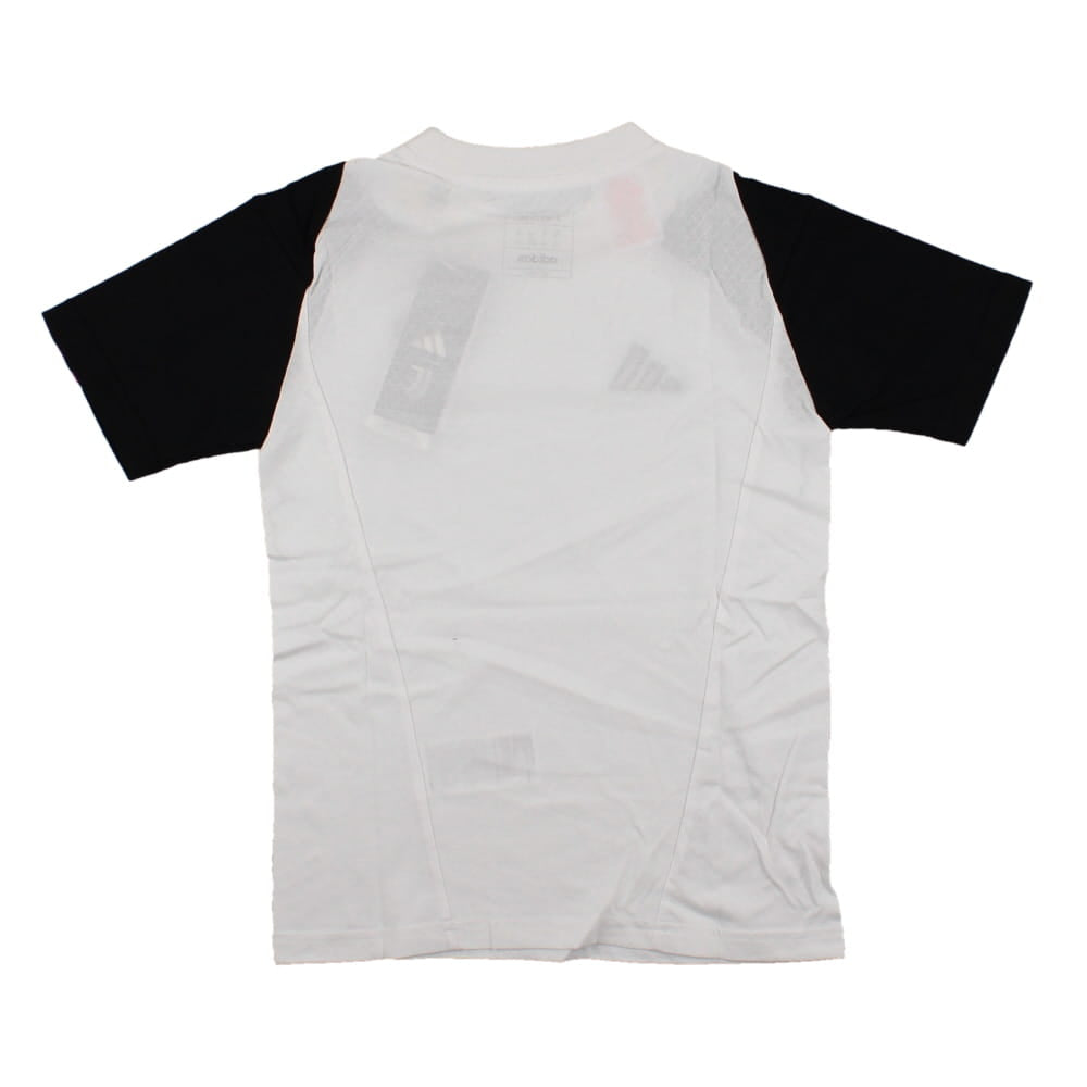 2023-2024 Juventus Cotton Tee (White) - Kids_1