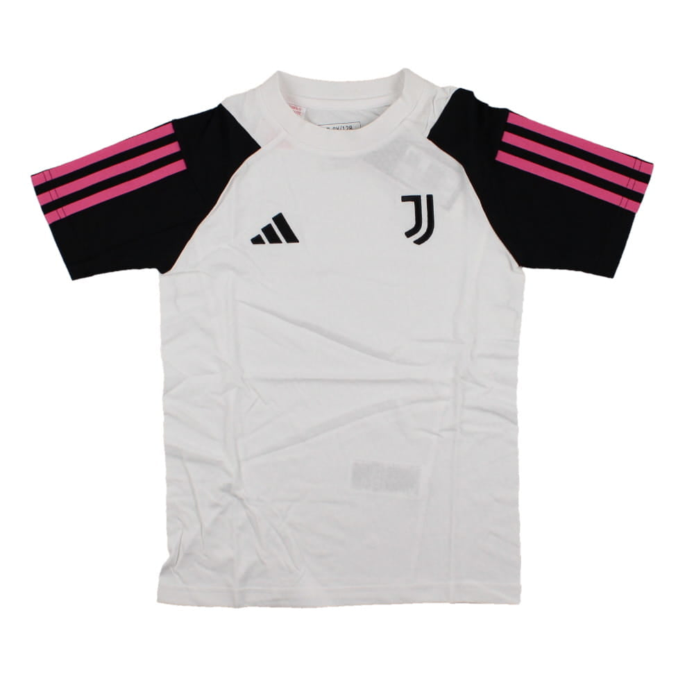 2023-2024 Juventus Cotton Tee (White) - Kids_0