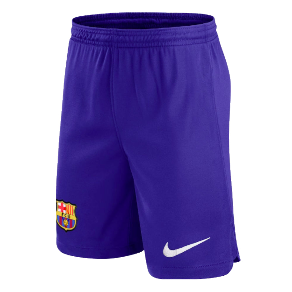 2023-2024 Barcelona Home Football Shorts (Blue)_0