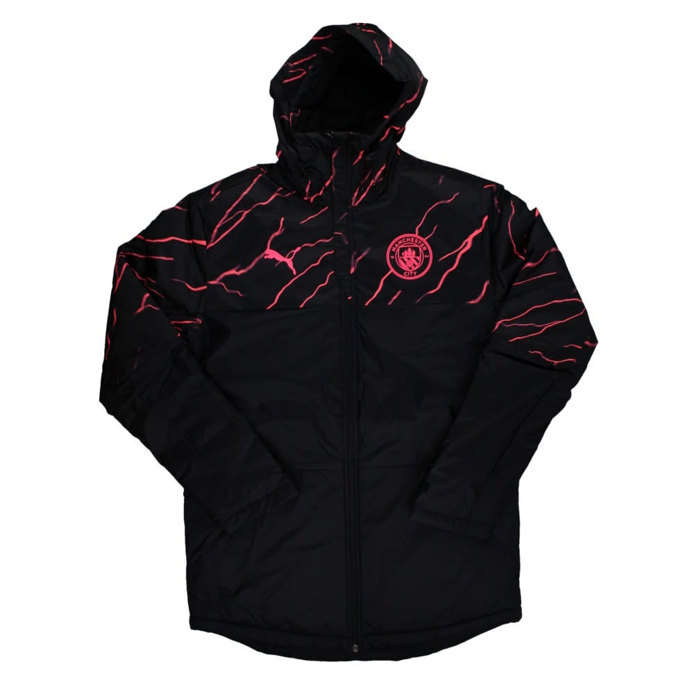 2023-2024 Man City Graphic Winter Jacket (Dark Navy)_0