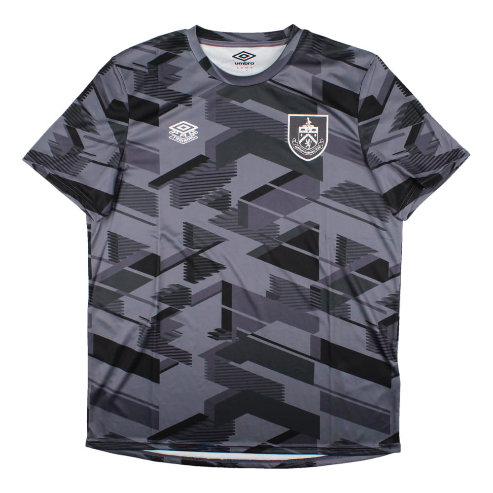 2023-2024 Burnley Warm Up Jersey (Carbon)_0