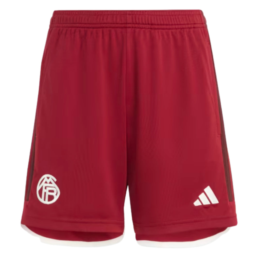 2023-2024 Bayern Munich Third Shorts (Red) - Kids_0