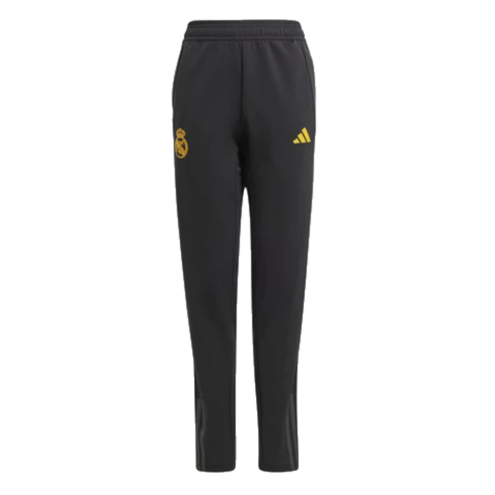 2023-2024 Real Madrid EU Training Pants (Black) - Kids_0