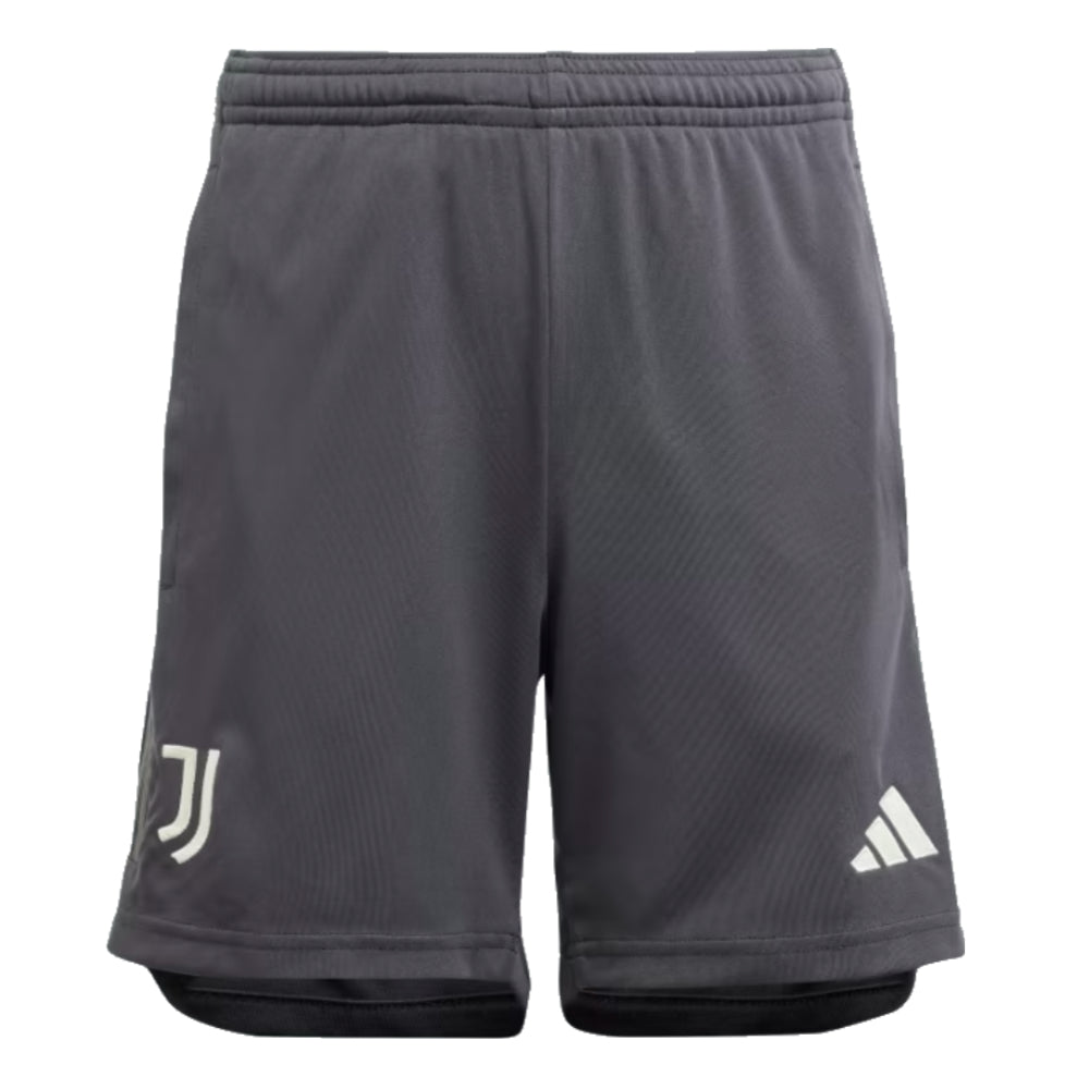2023-2024 Juventus Third Shorts (Carbon) - Kids_0
