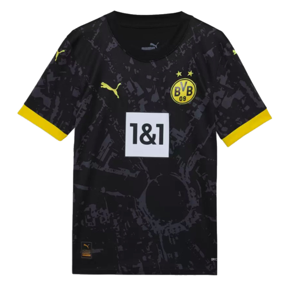 2023-2024 Borussia Dortmund Away Shirt (Kids)_0