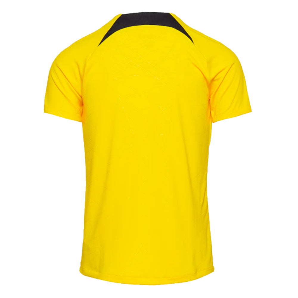 2023-2024 PSG Pre-Match Shirt (Yellow)_1