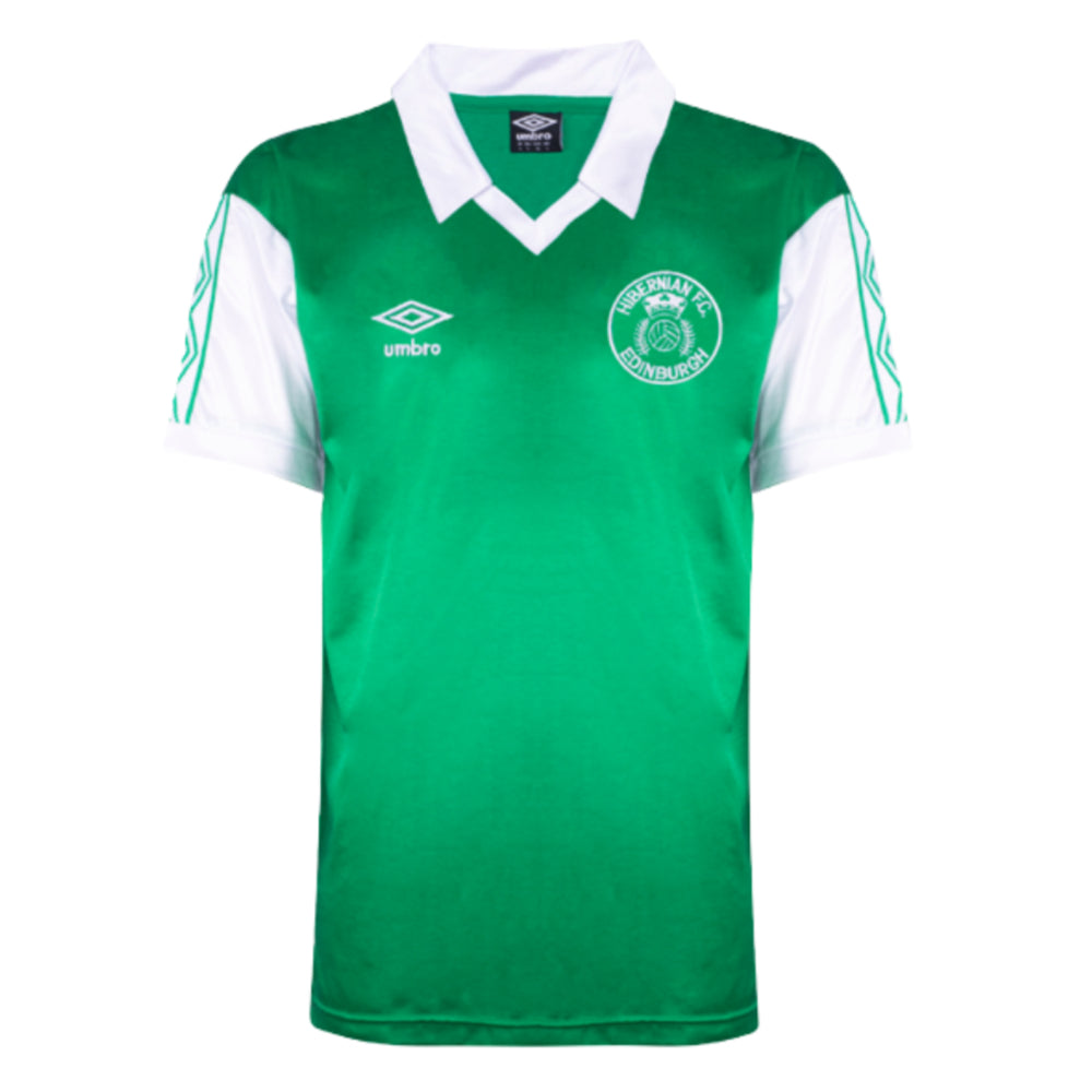 Hibernian 1980 Home Retro Football Shirt_0