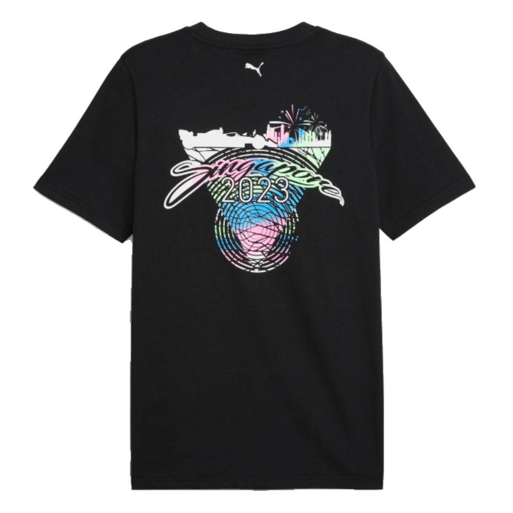 2023 Mercedes Singapore Race Tee (Black)_1