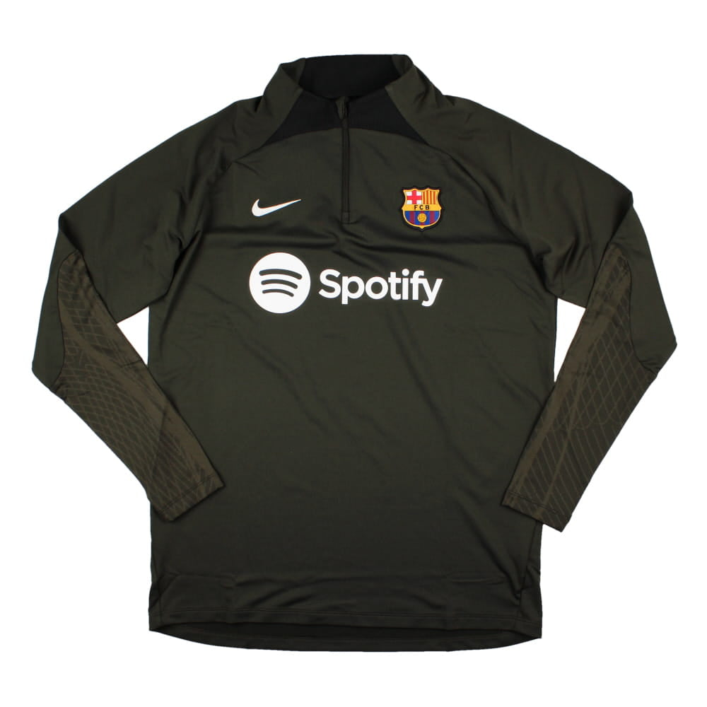 2023-2024 Barcelona Strike Dri-FIT Drill Top (Sequoia)_0