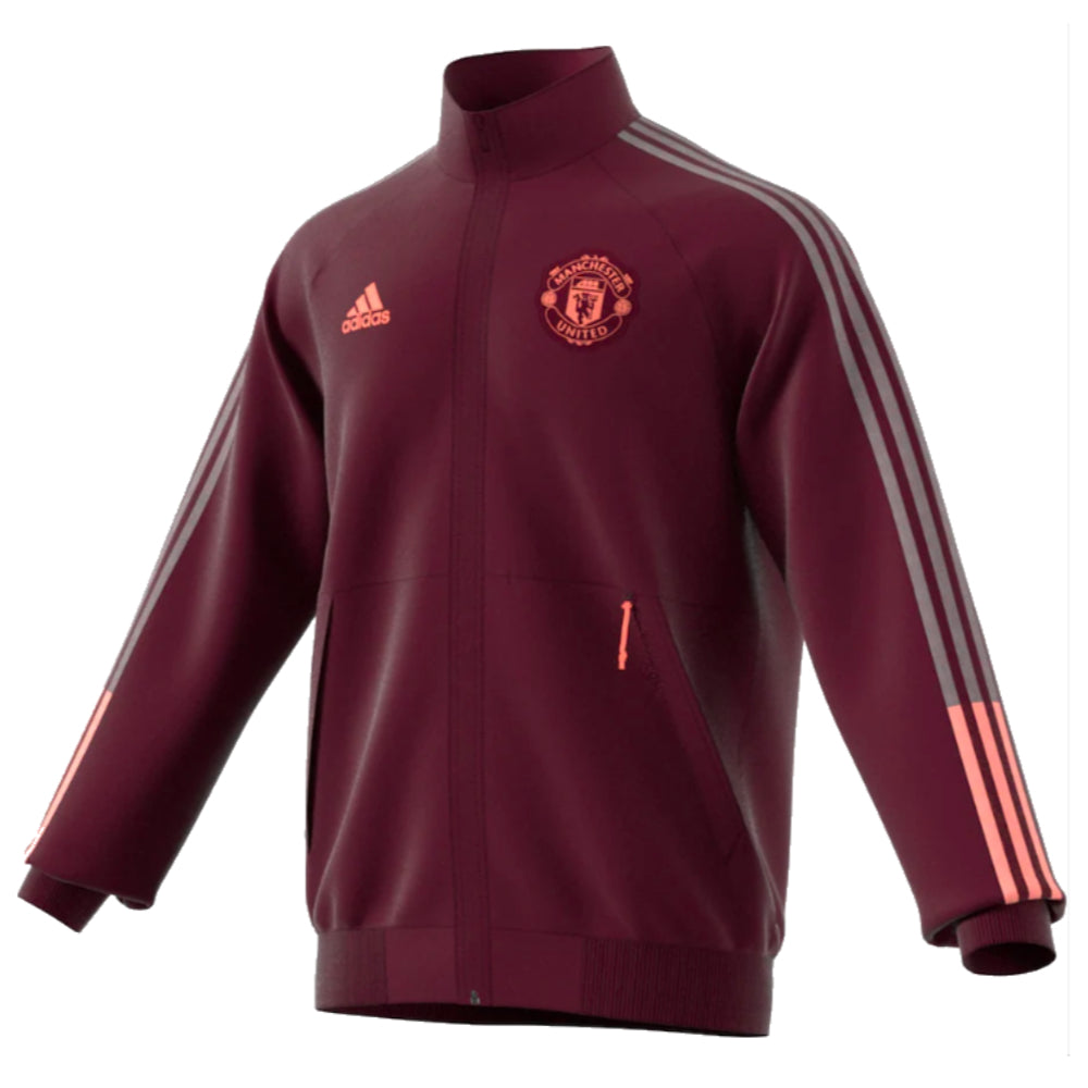 2023-2024 Man Utd EU Presentation Jacket (Burgundy)_0