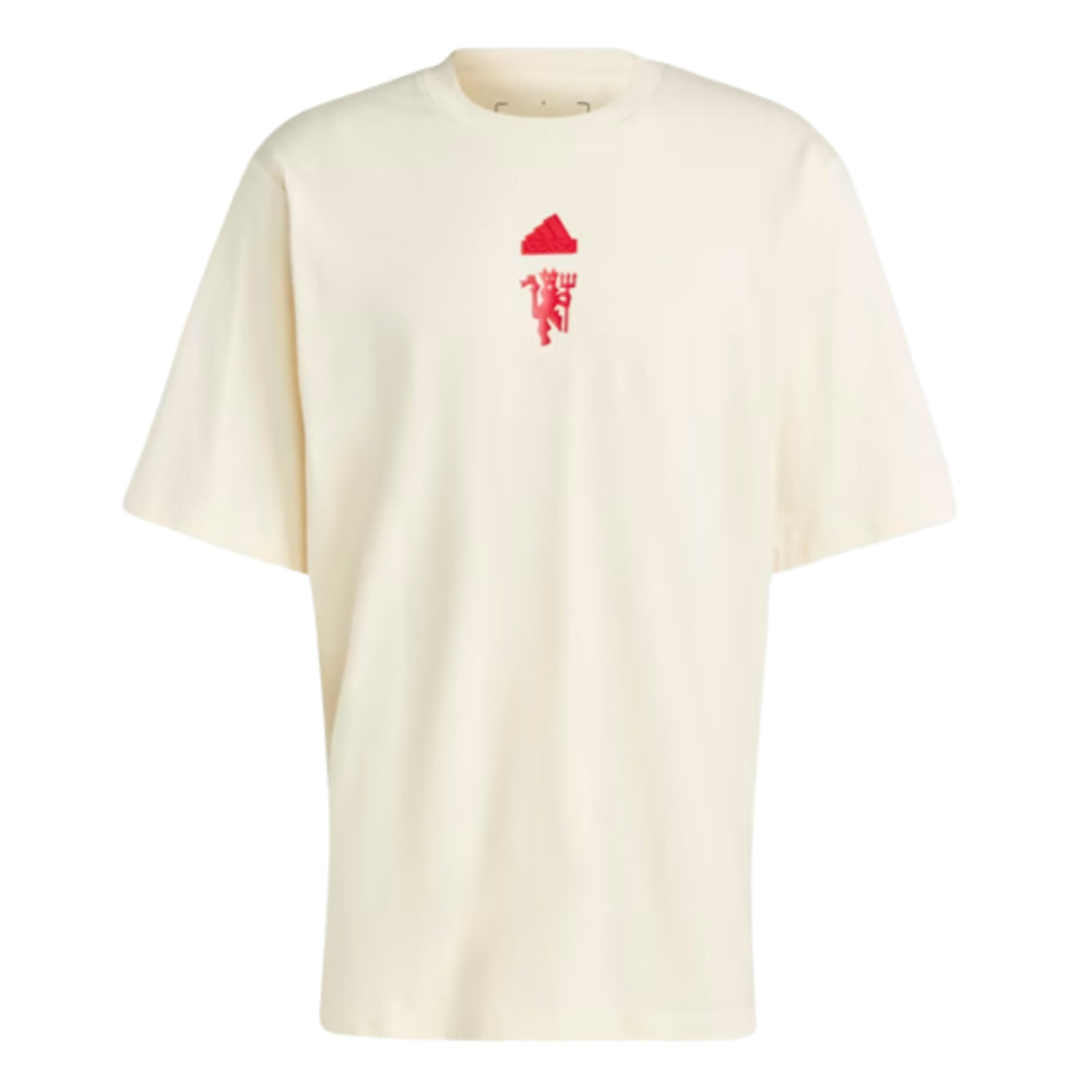 2023-2024 Man Utd Lifestyle OS Tee (White)_0