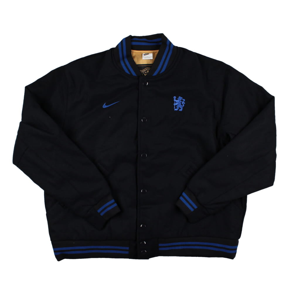 2023-2024 Chelsea Football Varsity Jacket (Black)_0